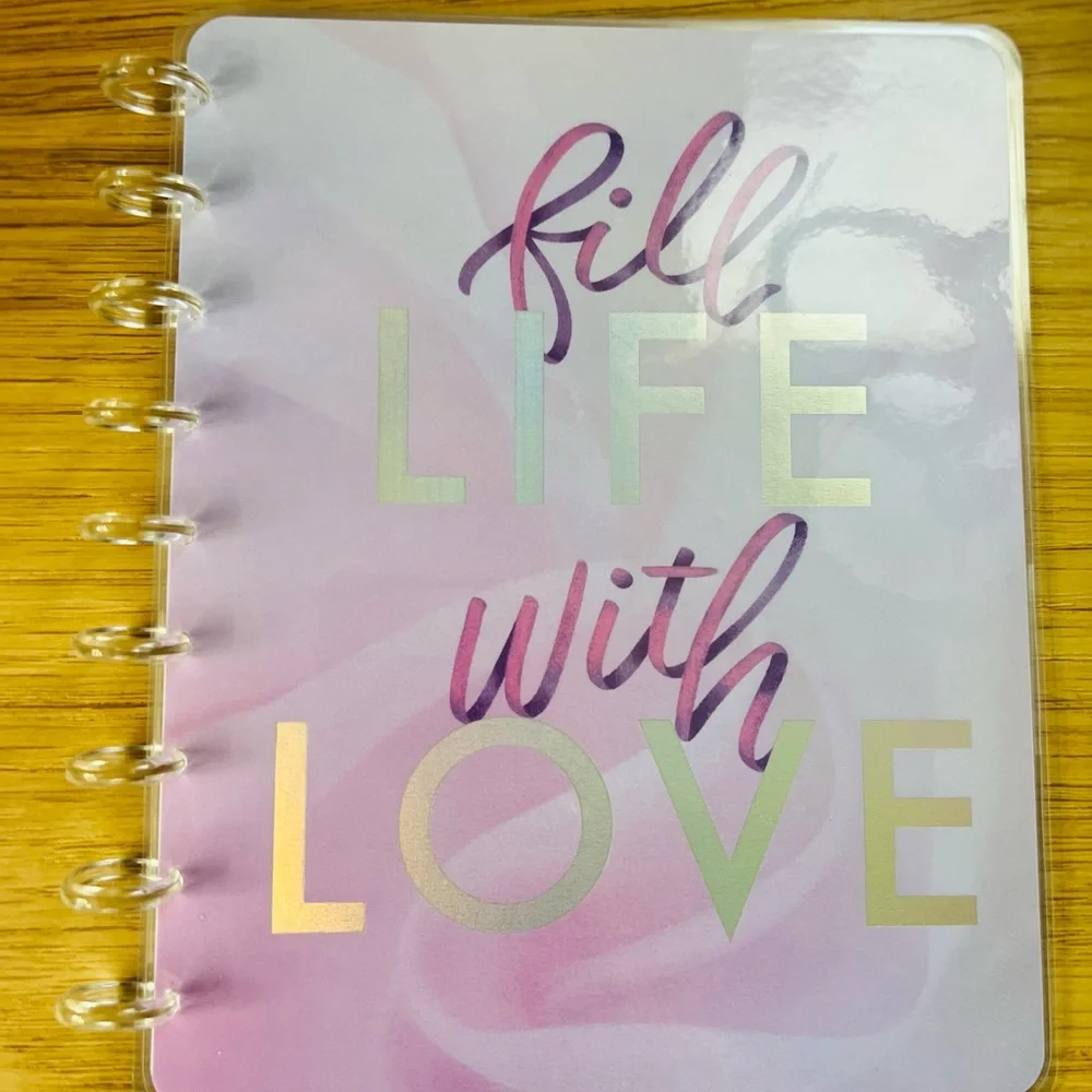 Happy planner classic size cover set fill life with love